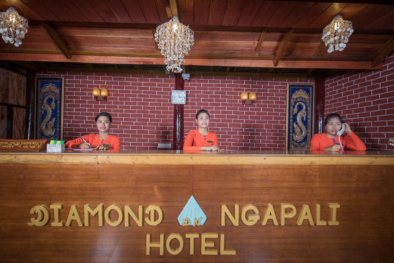 Diamond Hotel Ngapali Luaran gambar